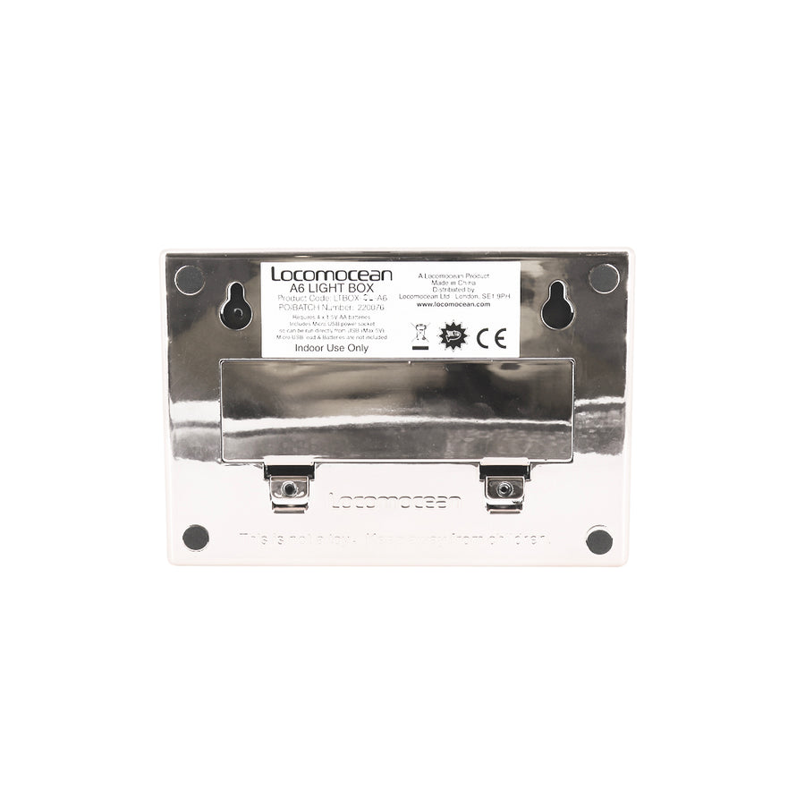 Locomocean A6 Magnetic Lightbox - Silver