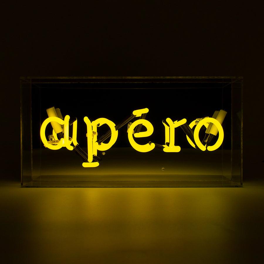 Locomocean 'Apéro' Glass Neon Sign