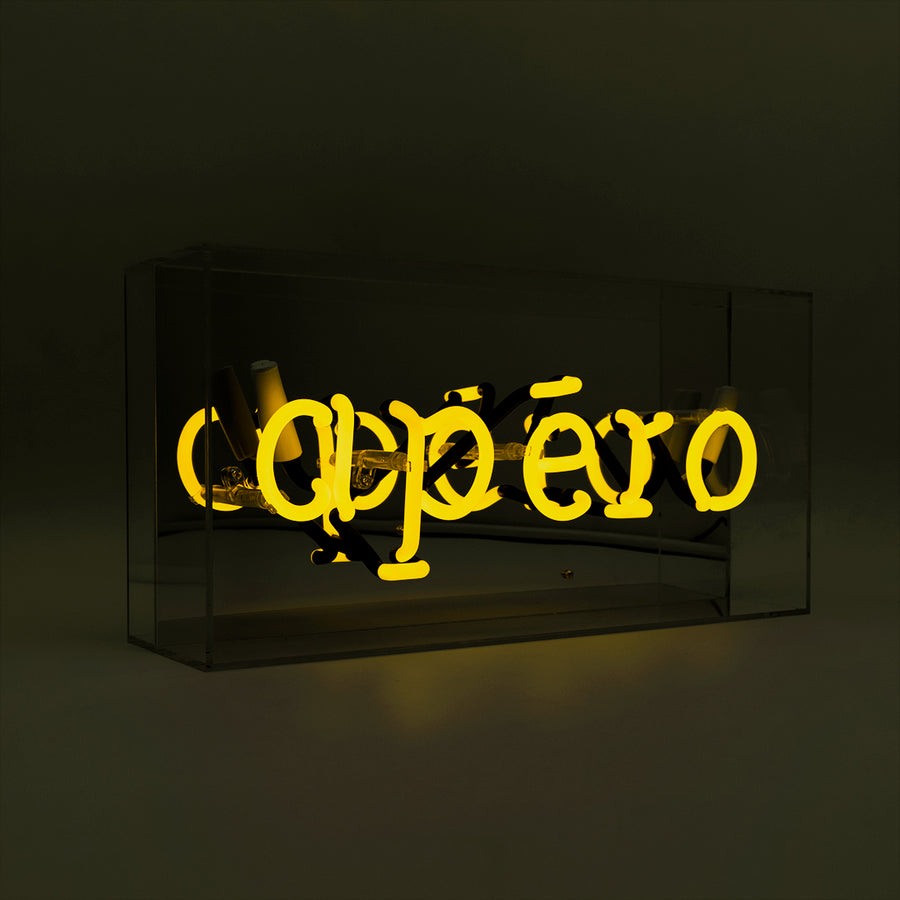 Locomocean 'Apéro' Glass Neon Sign