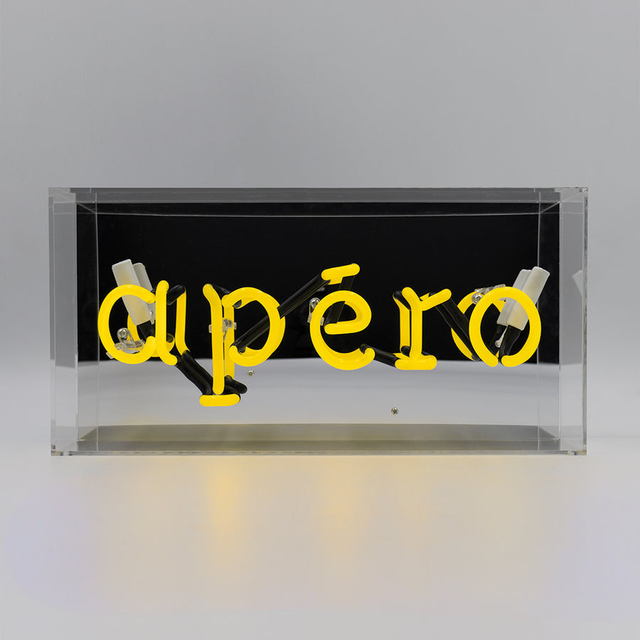 Locomocean 'Apéro' Glass Neon Sign