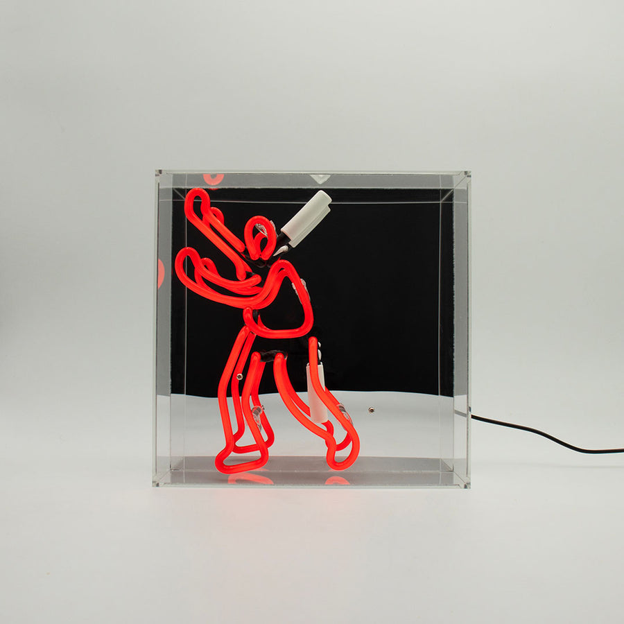 Locomocean 'Bookcase Man' Neon Box Sign