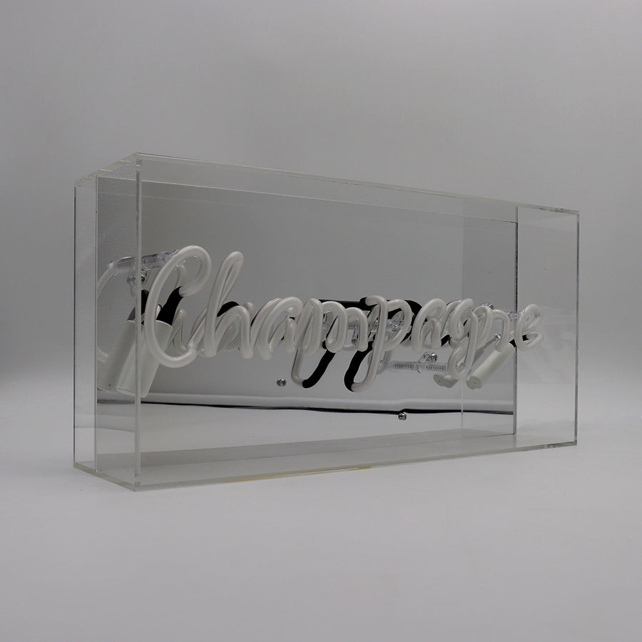Locomocean 'Champagne' Glass Neon Sign