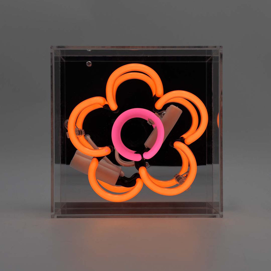 Locomocean 'Daisy' Mini Glass Neon Sign