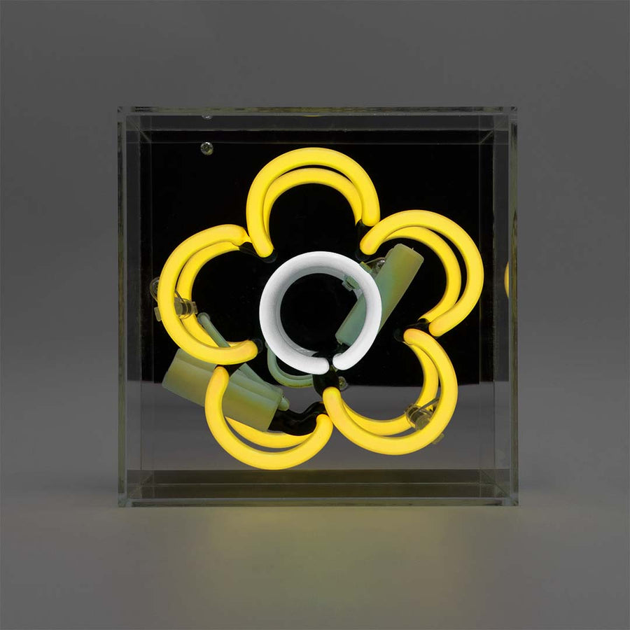 Locomocean 'Daisy' Mini Glass Neon Sign