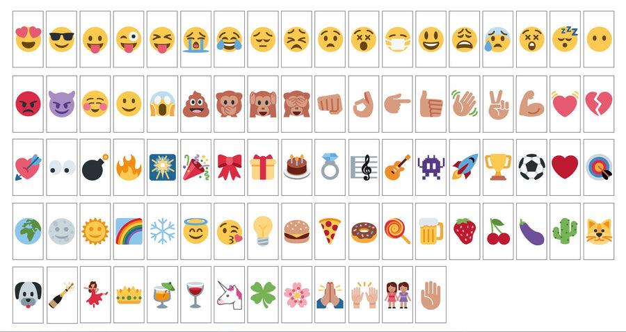 Locomocean Emoji Symbols Extra Letter Pack