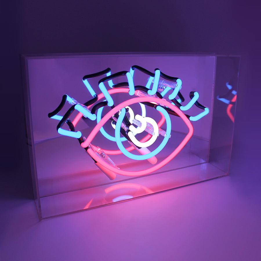 locomocean 'EYE' Glass Neon Sign