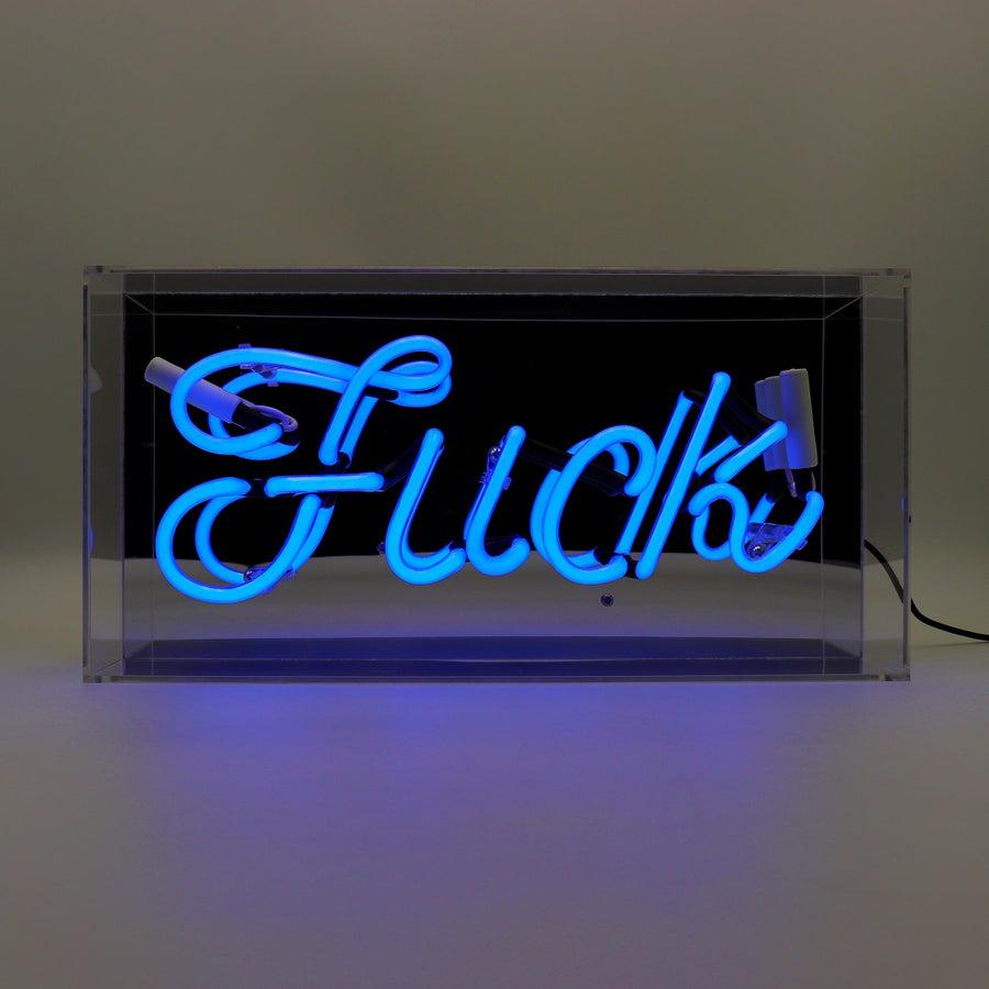 Locomocean 'Fuck' Glass Neon Sign