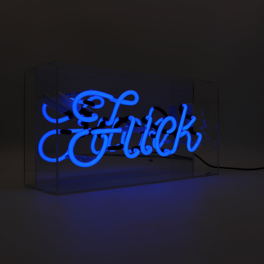 Locomocean 'Fuck' Glass Neon Sign