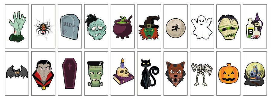 Locomocean Halloween Letter Pack For A4 Lightbox