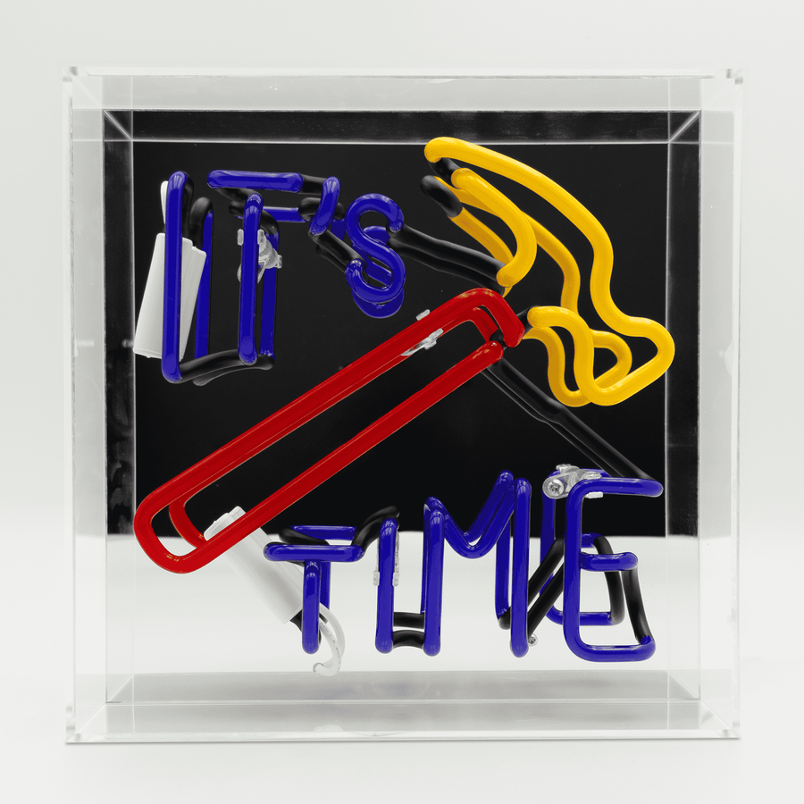 Locomocean 'Hammer Time' Glass Neon Sign