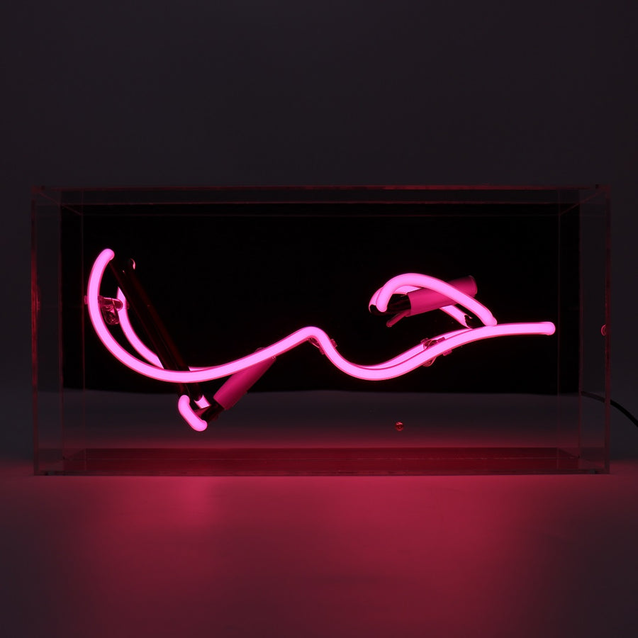 Locomocean 'HUB (Love In Arabic)' Glass Neon Sign