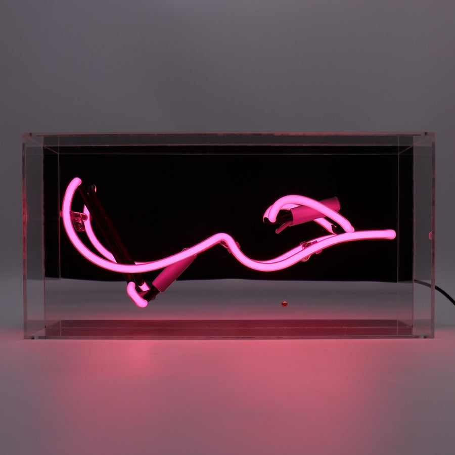 locomocean 'HUB (Love in Arabic)' Glass Neon Sign