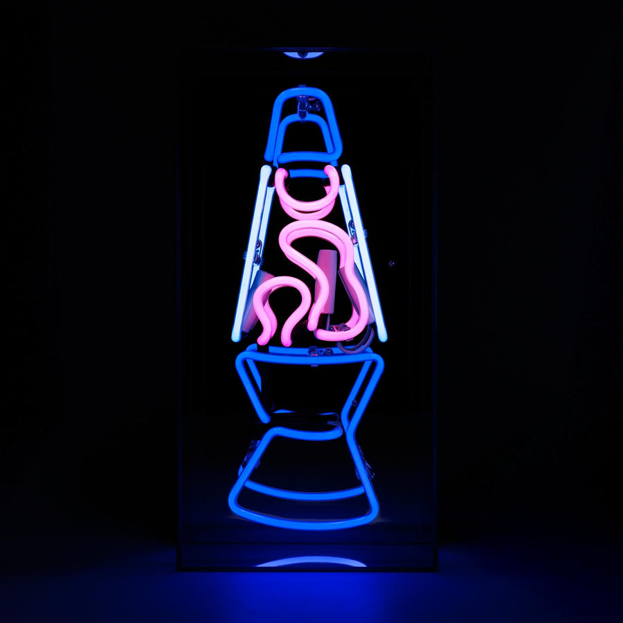Locomocean 'Lava Lamp' Glass Neon Sign