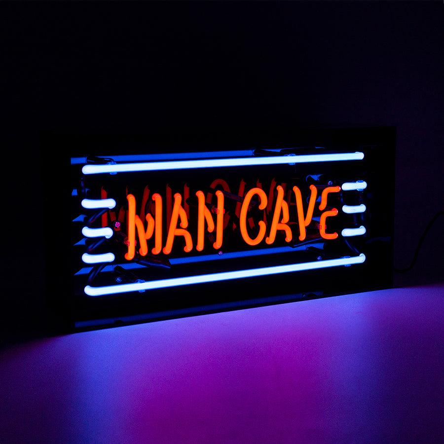 Locomocean 'Man Cave' Glass Neon Sign