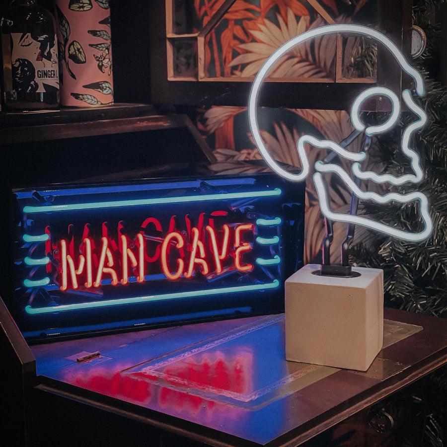 Locomocean 'Man Cave' Glass Neon Sign