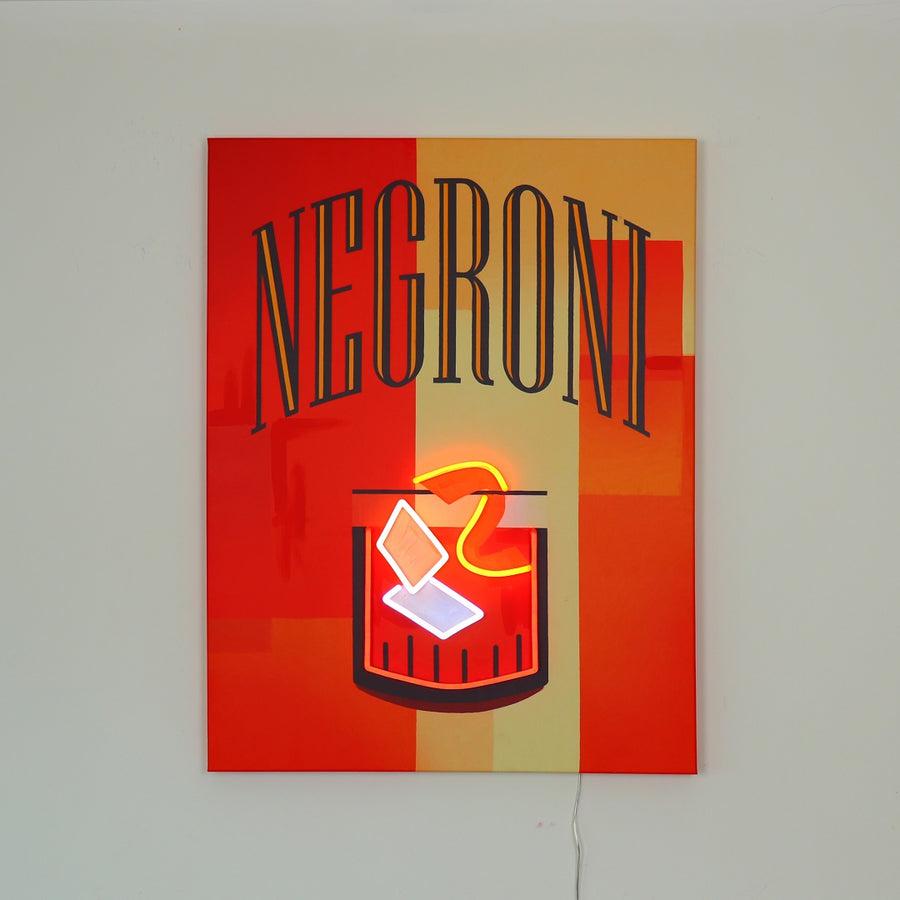 locomocean Negroni - Wall Painting (LED Neon)