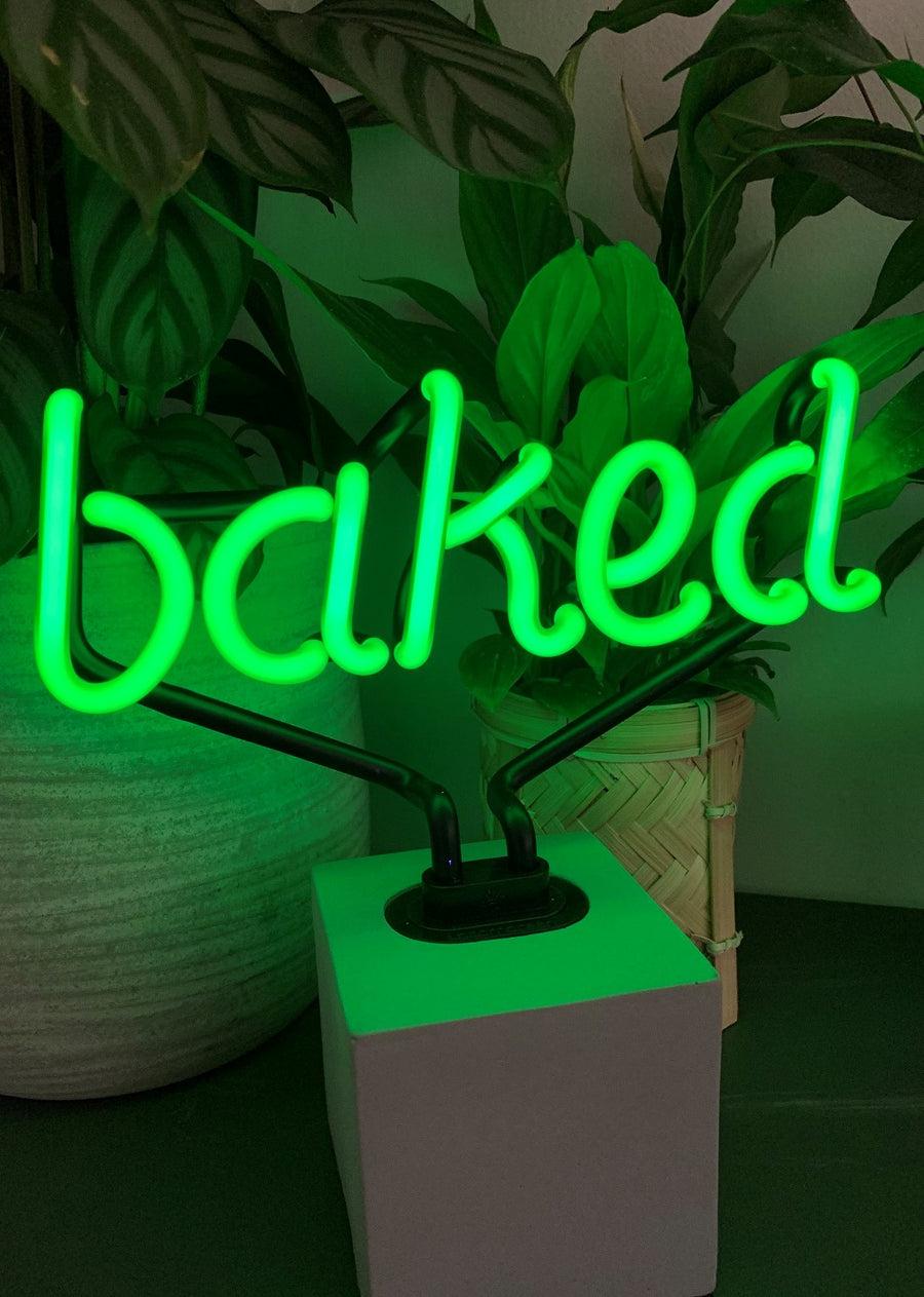 Locomocean Neon 'Baked' Sign