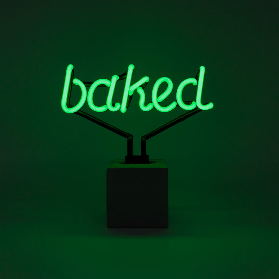 locomocean Neon 'Baked' Sign