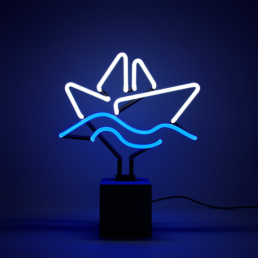 locomocean Neon 'Boat' Sign
