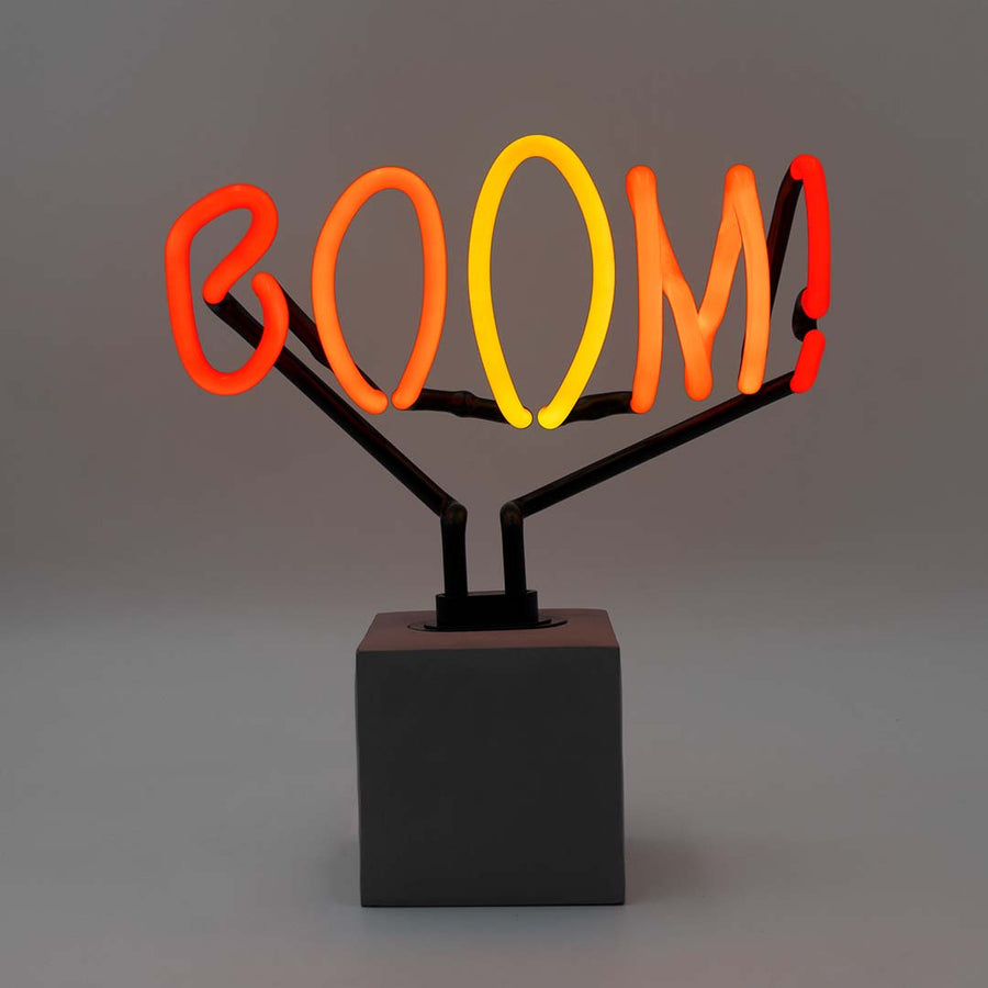 locomocean Neon 'Boom' Sign