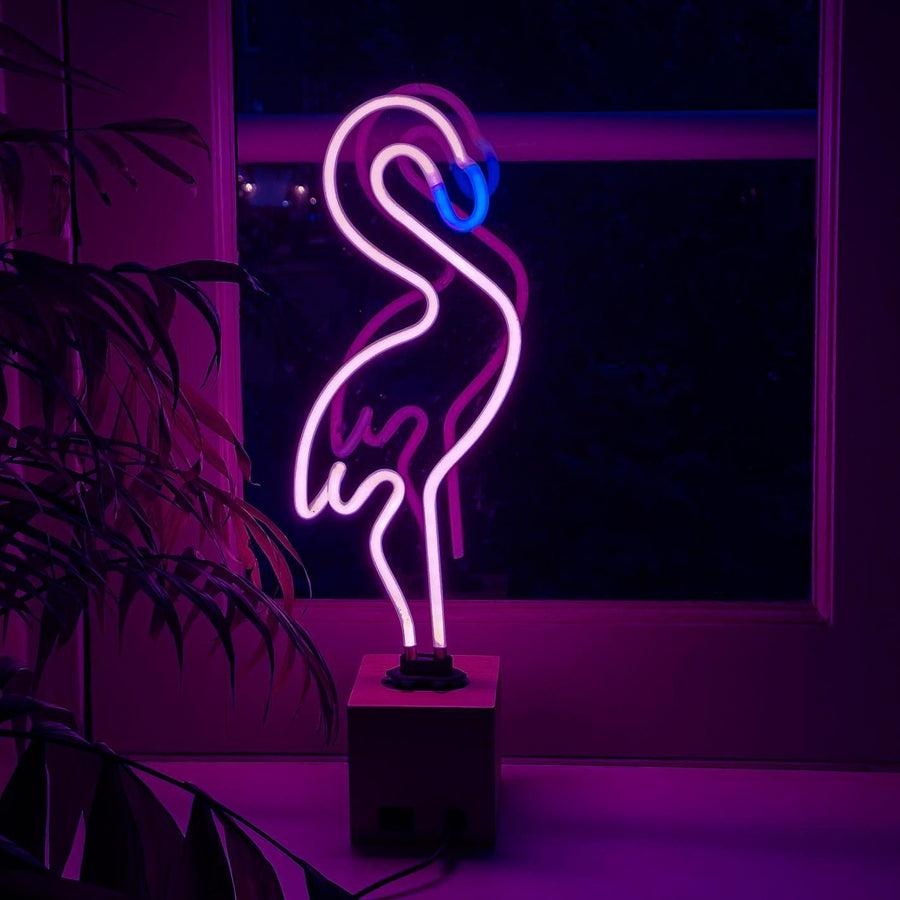 Locomocean Neon 'Flamingo' Sign