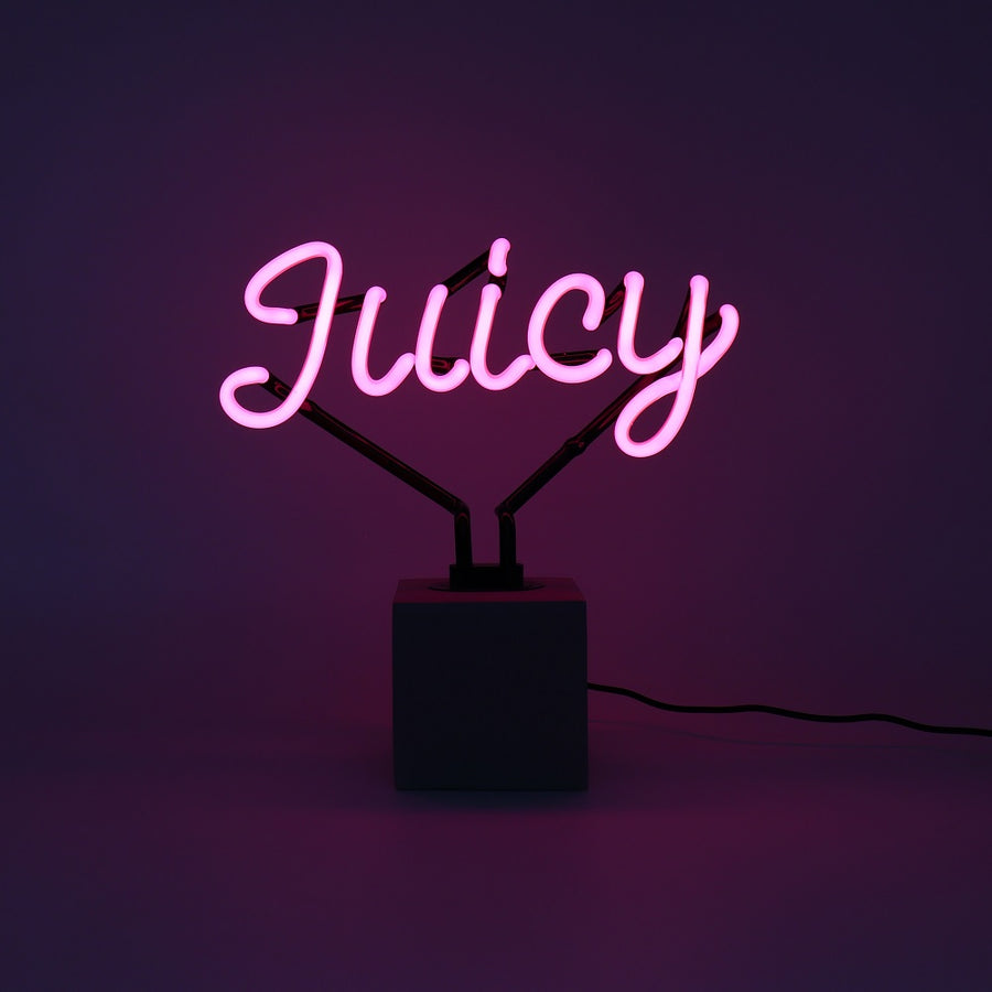 Locomocean Neon 'Juicy' Sign