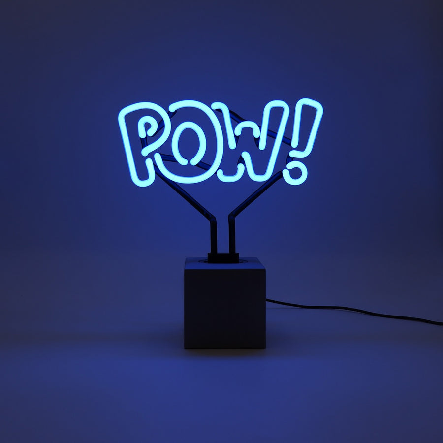 locomocean Neon 'POW ' Sign