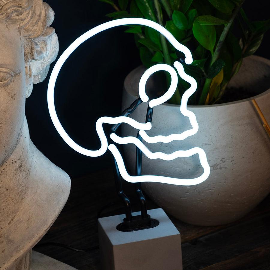 locomocean Neon 'Skull' Sign