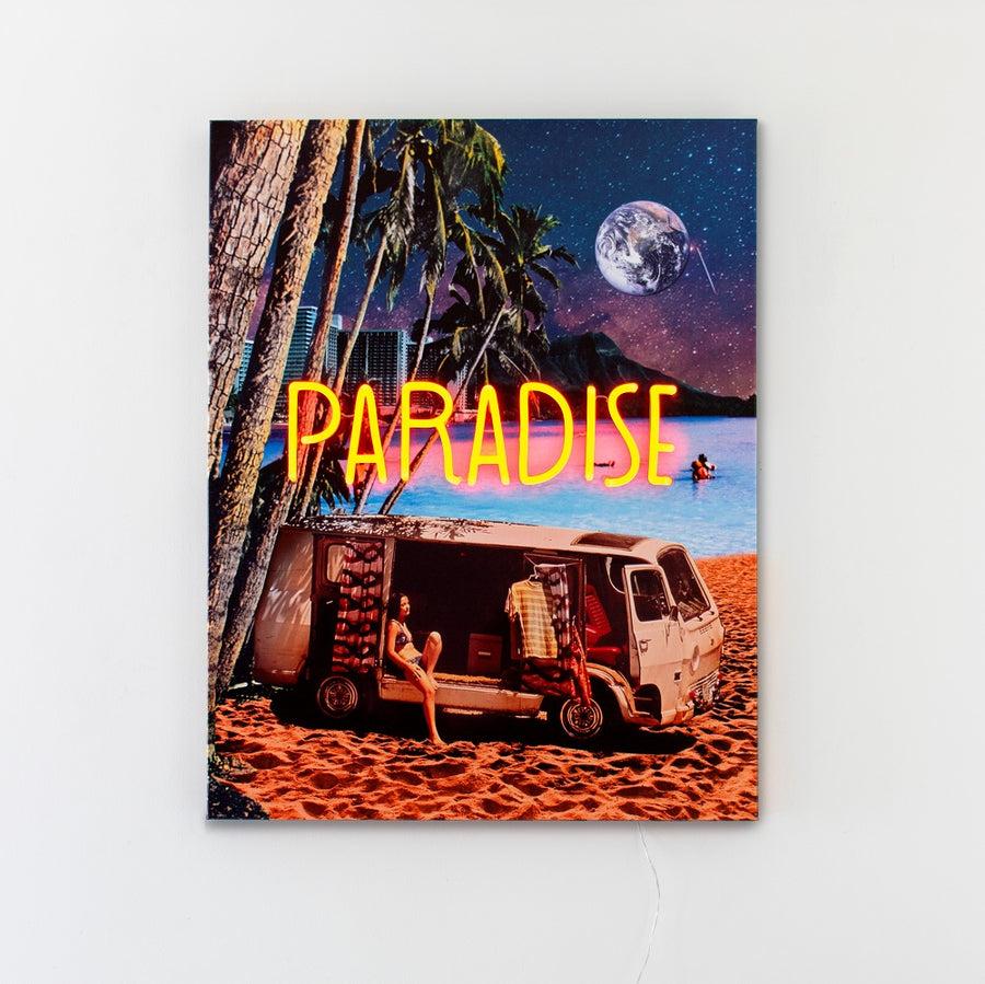 Locomocean 'Paradise' Wall Artwork - LED Neon