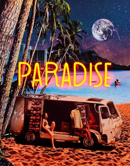 locomocean 'Paradise' Wall Artwork - LED Neon
