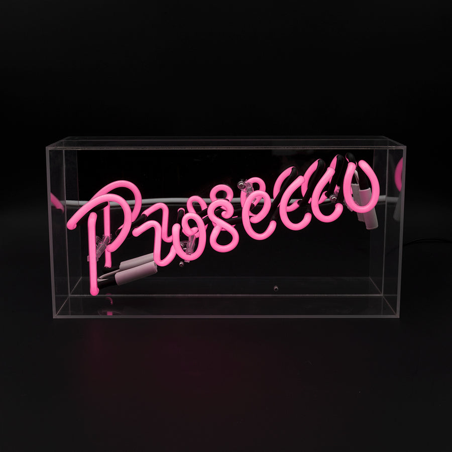 Locomocean 'Prosecco' Glass Neon Sign