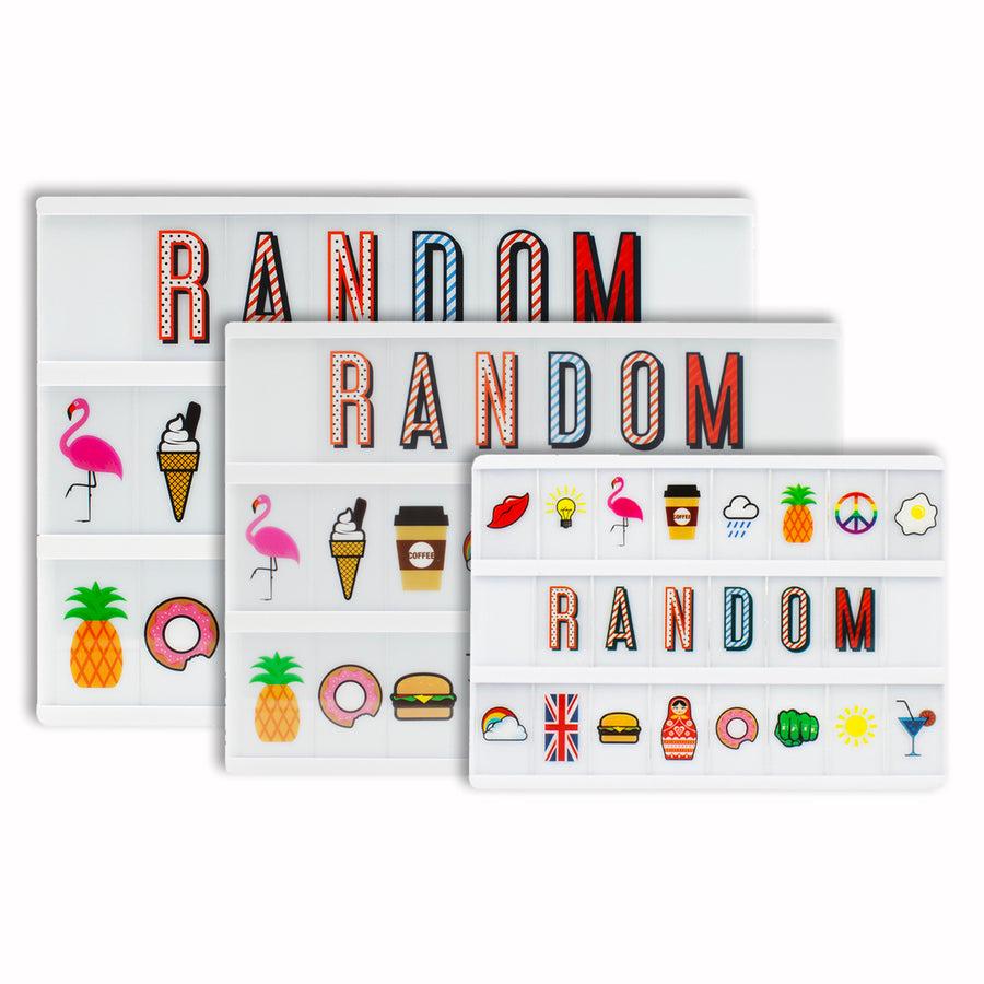 locomocean Random Extra Letters & Symbols Pack