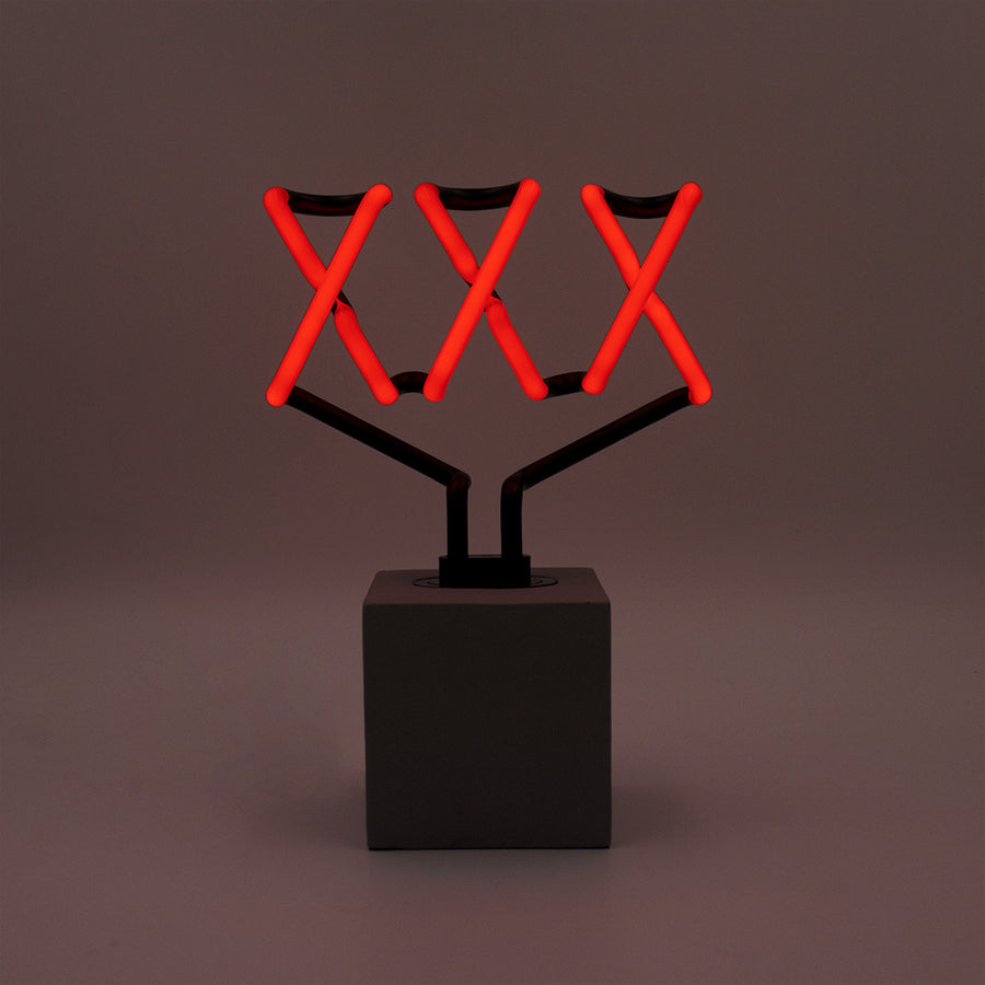 locomocean Replacement (GLASS ONLY) - Neon 'XXX' Sign