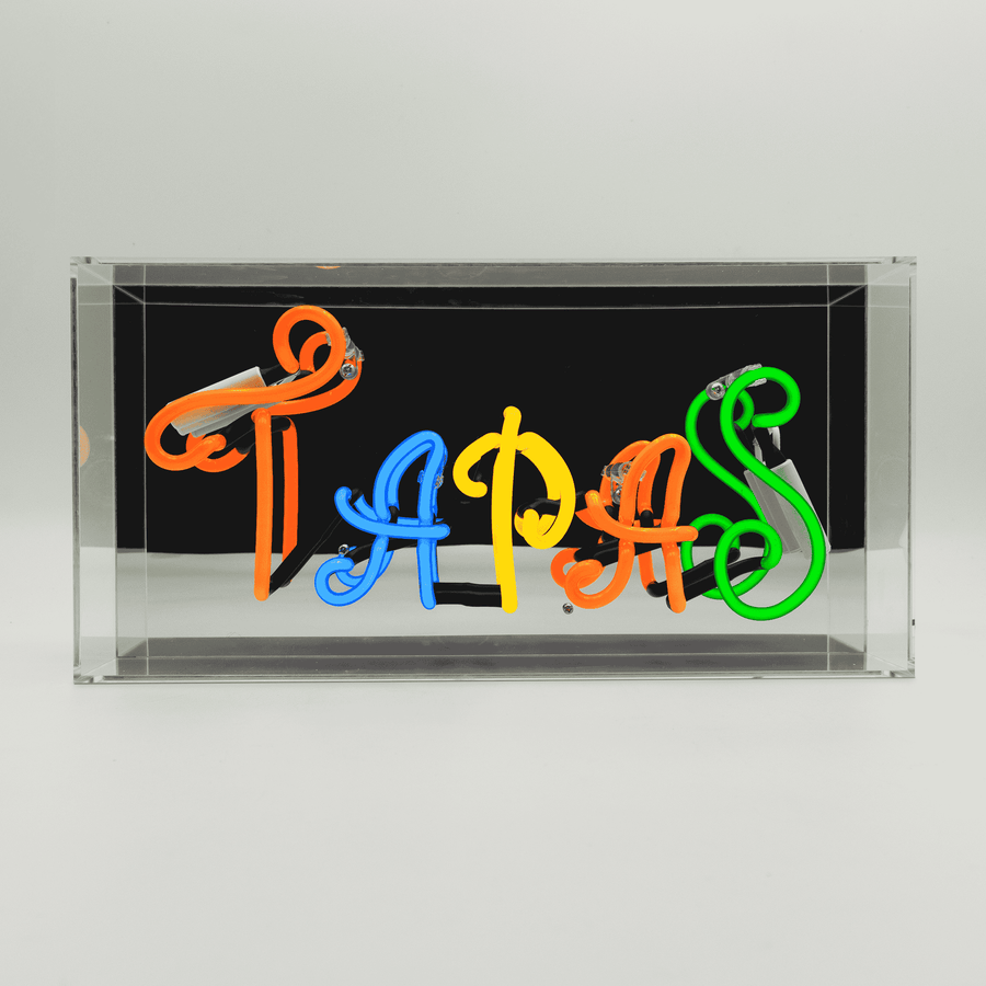 Locomocean 'Tapas' Glass Neon Sign