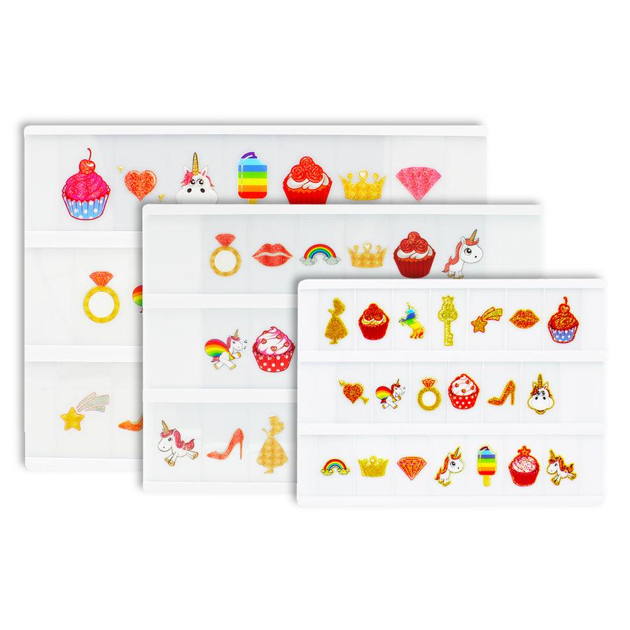 locomocean Unicorn & Cupcake Letter Pack