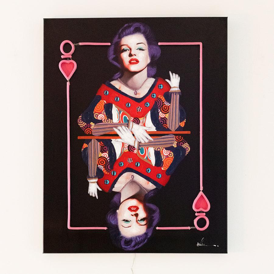 Locomocean Wall Painting (LED Neon) - Marilyn