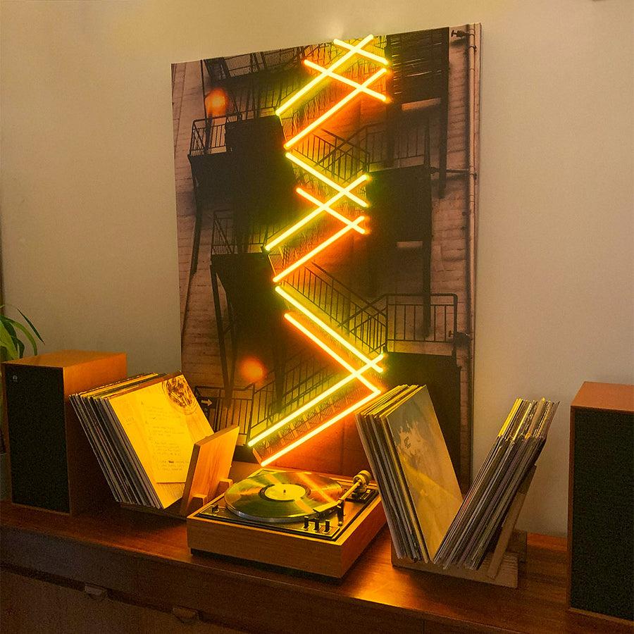 locomocean New York Staircase - Wall Painting (LED Neon)