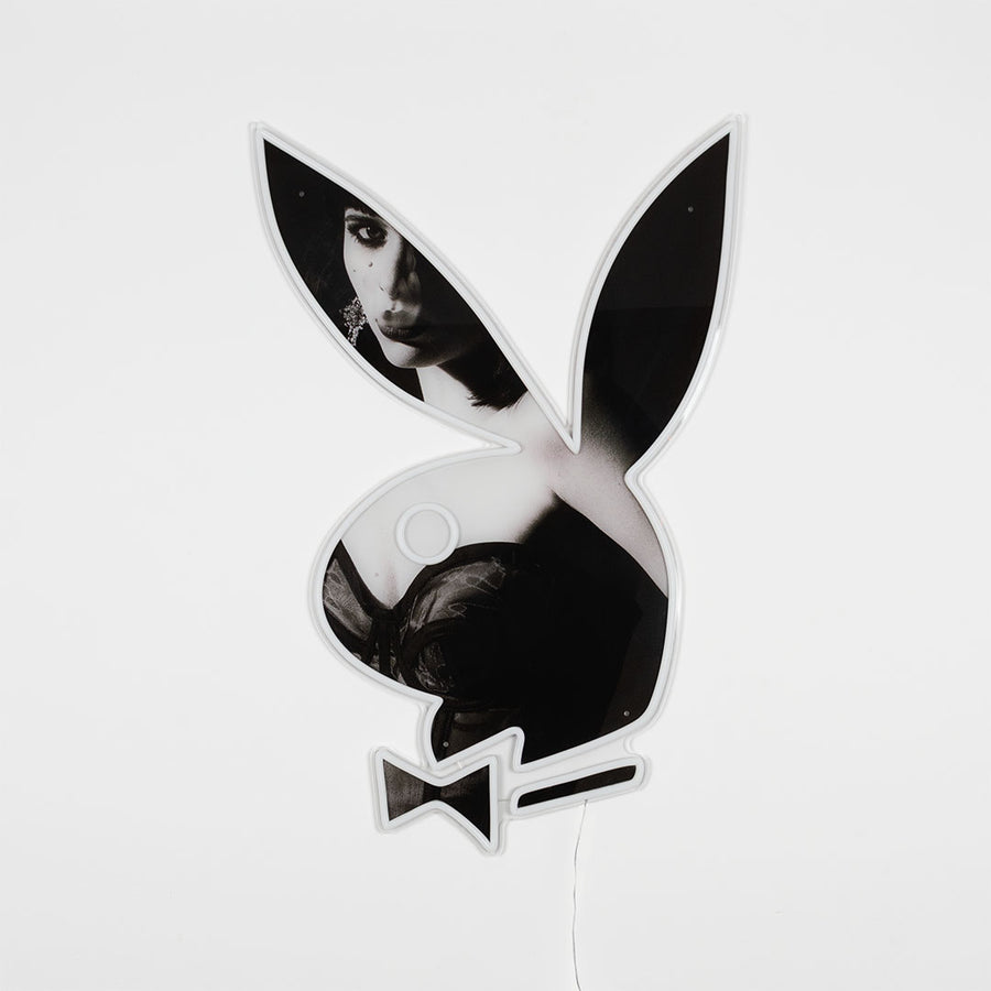 Locomocean Playboy X Locomocean - B&W Playboy Bunny LED Wall Mountable Neon