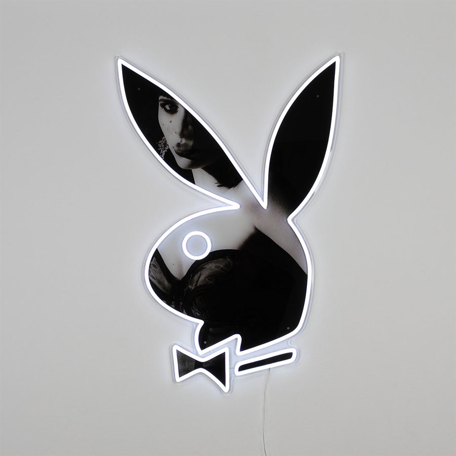locomocean Playboy X Locomocean - B&W Playboy Bunny LED Wall Mountable Neon