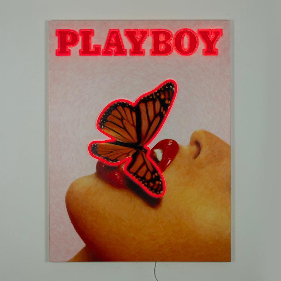 Locomocean Playboy X Locomocean - Butterfly Cover (LED Neon)