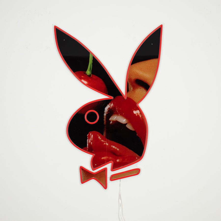 Locomocean Playboy X Locomocean - Cherry Playboy Bunny LED Wall Mountable Neon