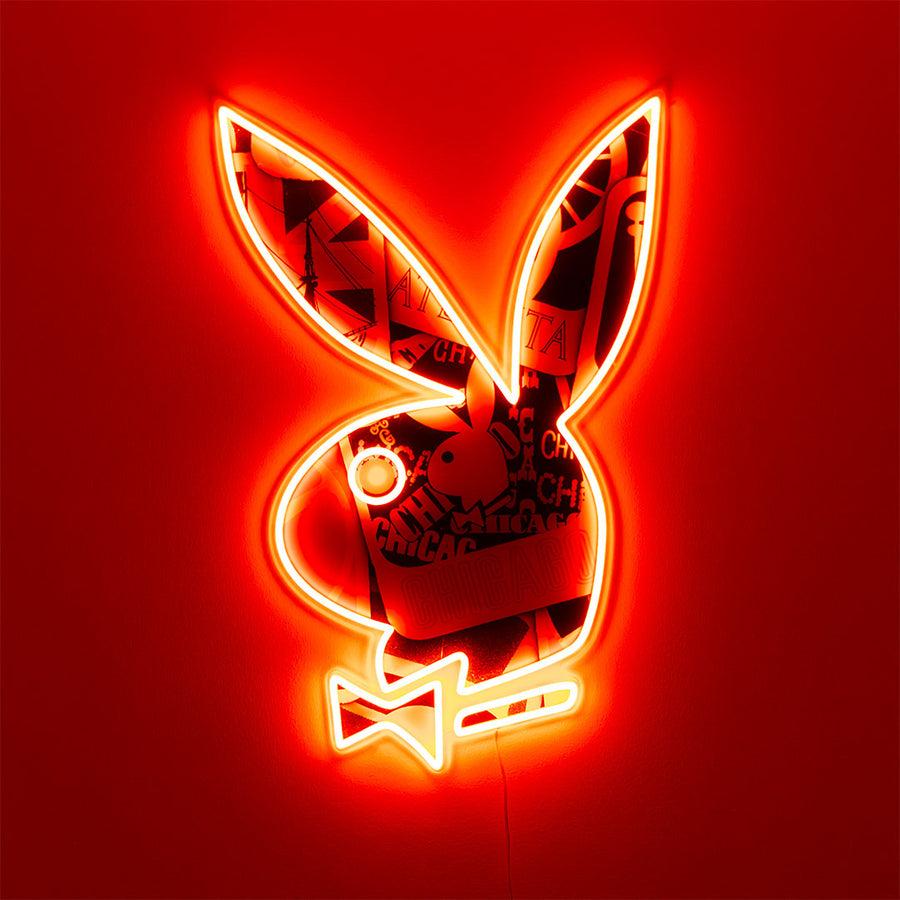 locomocean Playboy X Locomocean - Collage Playboy Bunny LED Wall Mountable Neon