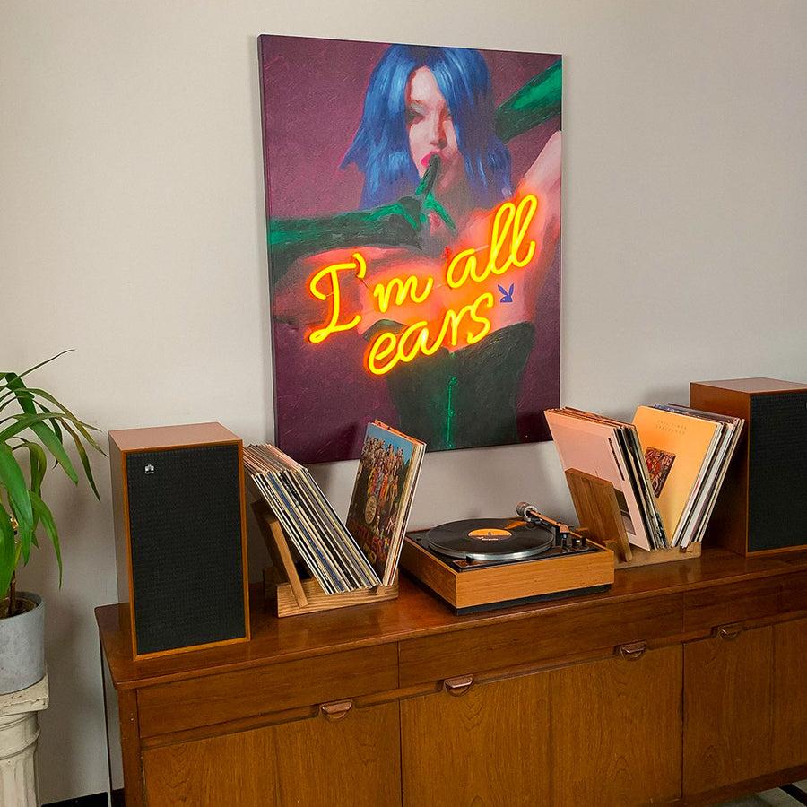 Locomocean Playboy X Locomocean - I'm All Ears - LED Neon Painting