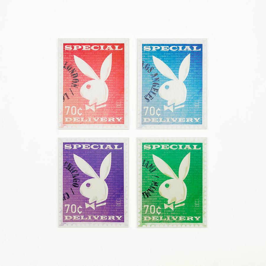 locomocean Playboy X Locomocean - Limited Edition Stamp Canvas Print