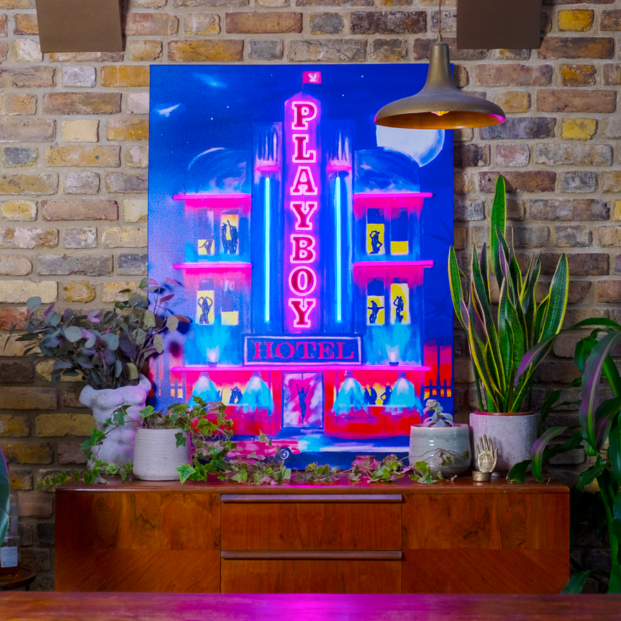 Locomocean Playboy X Locomocean - Playboy Hotel (LED Neon)