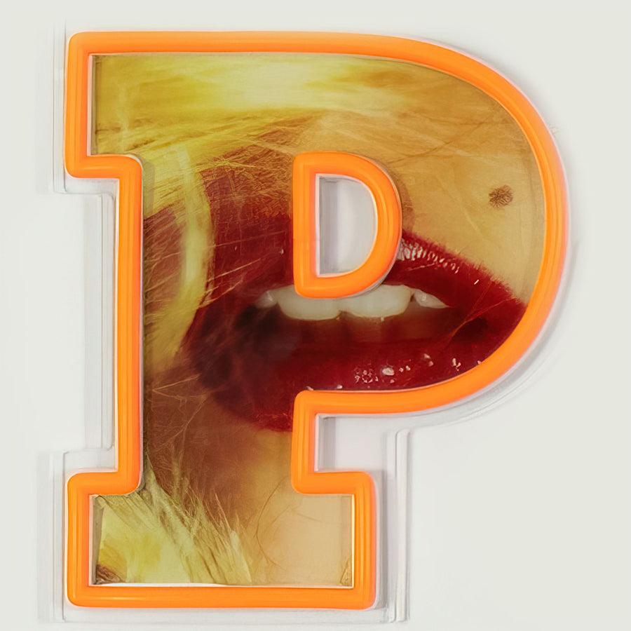 Locomocean Playboy X Locomocean - Playboy Wordmark Orange LED Wall Mountable Neon