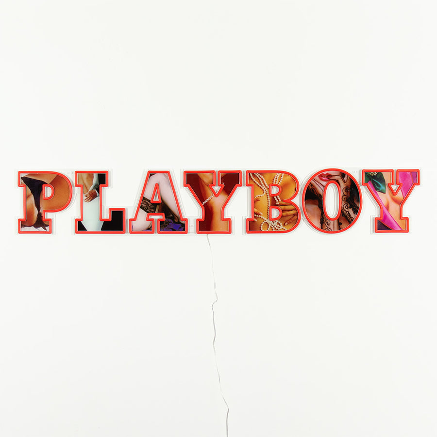 Locomocean Playboy X Locomocean - Playboy Wordmark Red LED Wall Mountable Neon