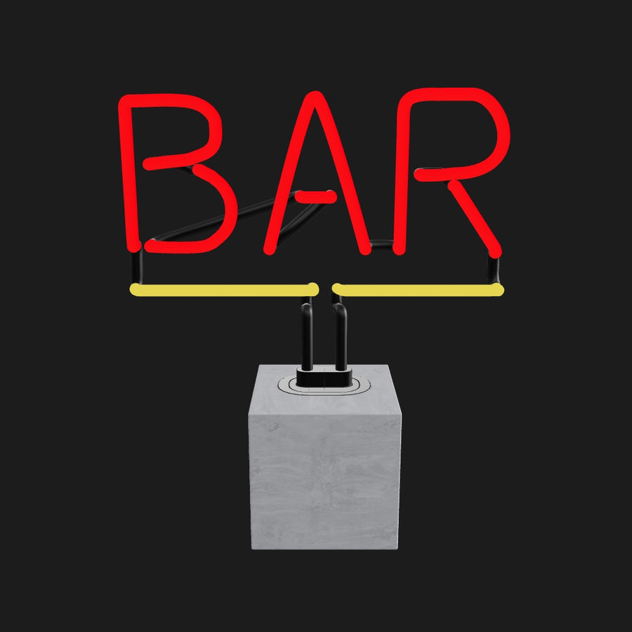 Locomocean Replacement Glass (GLASS ONLY) - Neon 'Bar' Sign