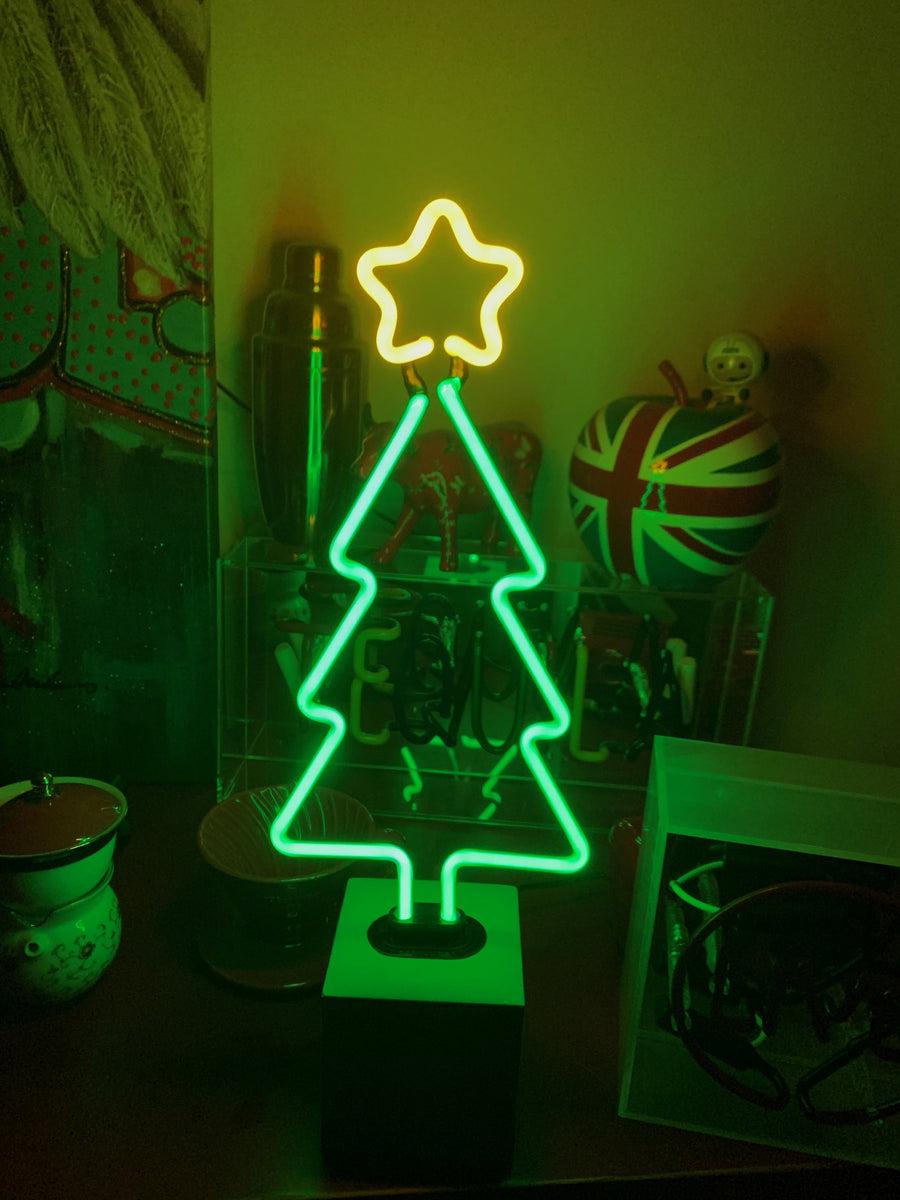 Locomocean Replacement Glass (GLASS ONLY) - Neon 'Christmas Tree' Sign