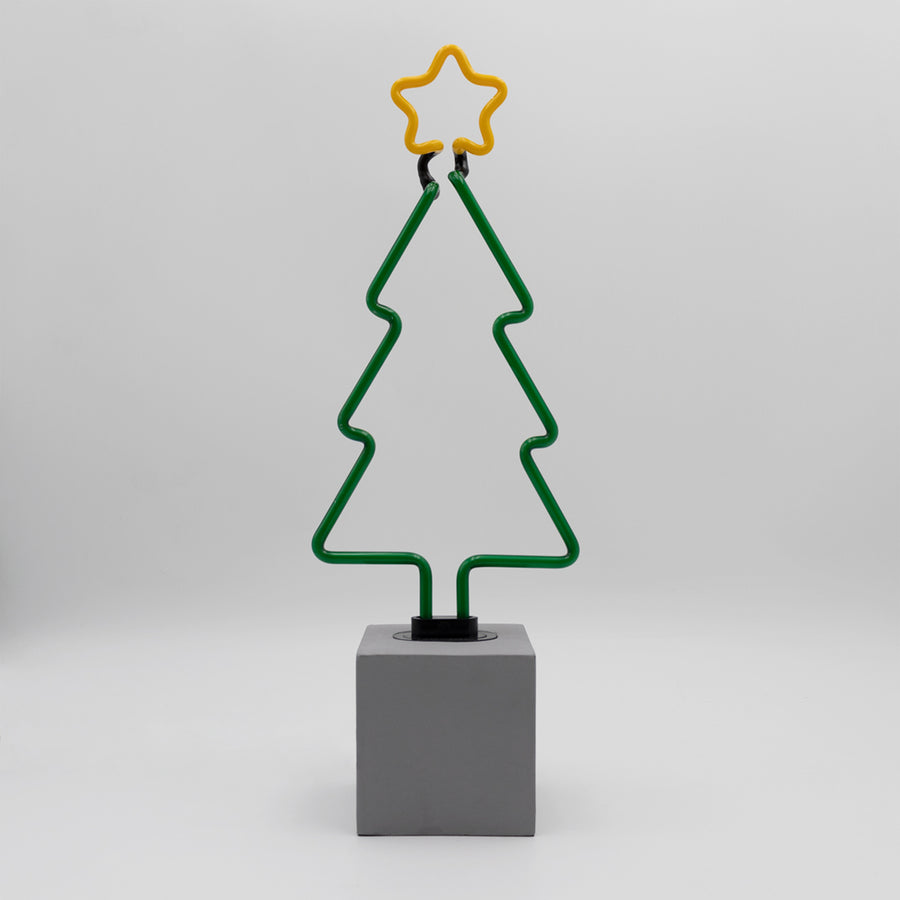 Locomocean Replacement Glass (GLASS ONLY) - Neon 'Christmas Tree' Sign
